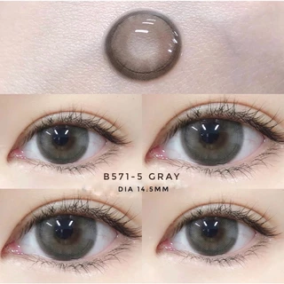 B571-5 Gray Lens Xinh Đi Chơi Tặng Free Khay Gương Dụng Cụ