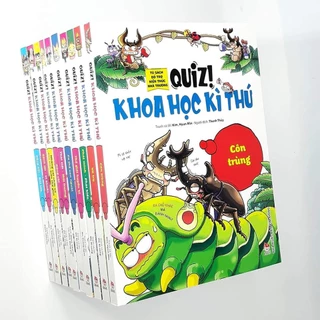 Sách - Quiz! Khoa học kì thú (20 cuốn)