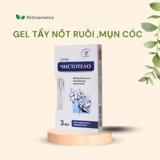 Gel tẩy nốt ruồi, mụn cóc, mụn thịt, sẹo lồi chính hãng của Nga