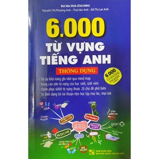 Sách - 6000 Từ Vựng Tiếng Anh Thông Dụng