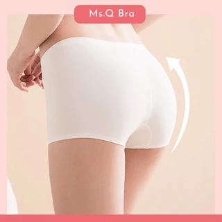 Quần lót đùi nữ đúc su là quần mặc trong váy dạng boxer nữ Ms.Q Bra QD006