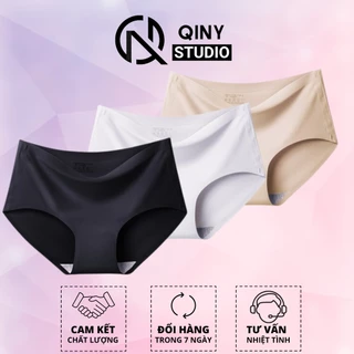 Quần lót nữ đúc su QINY STUDIO quần sịp nữ thun lạnh kháng khuẩn chất liệu co giãn mềm mại hàng loại 1 cao cấp