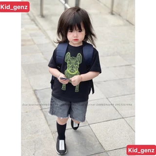 Áo thun life work green cho bé , áo thun trẻ em unisex , Kid_genZ