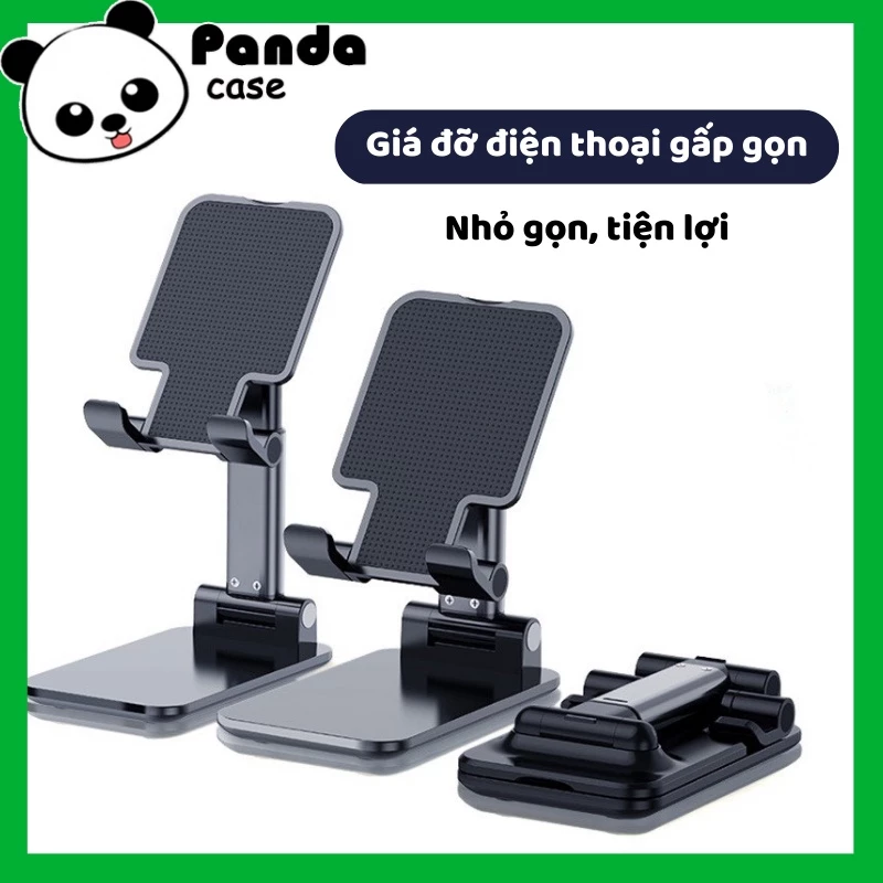 Giá đỡ điện thoại gấp gọn để bàn chống trượt điều chỉnh đa năng hỗ trợ học tâp, xem phim, livestreams,…. - Pandacase