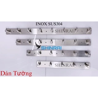 ( Dán Tường ) Móc Treo Quần Áo Nhà Tắm , Móc Nấm Treo Đồ Sau Cửa , Bếp INOX SUS304 SHINRAI