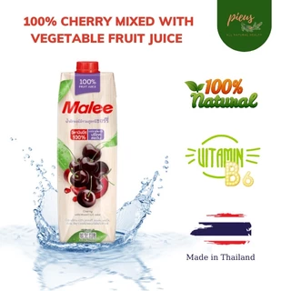 Nước ép cherry & hỗn hợp rau quả | Cherry mixed with vegetable fruit juice Malee 1L | Pieus