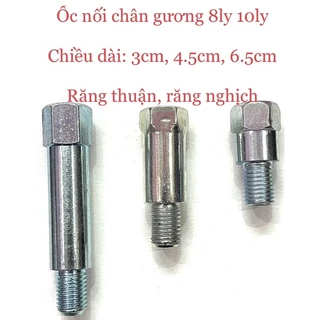 Ốc đôn chân gương 8ly 10ly răng thuận nghịch size đôn 3cm, 4.5cm, 6.5cm