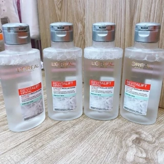 [L'OREAL PARIS] Nước Tẩy Trang Làm Sạch Chuyên Sâu Cho Da Dầu Revitalift Crystal Purifying Micellar Water 95ml