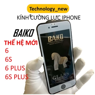 Cường lực Kingkong Baiko iPhone 6, 6s, 6 plus, 6s plus, 6plus, 6splus full màn hình siêu mượt siêu cứng