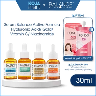 Tinh chất Balance Vitamin C/ Hyaluronic /Collagen / Niacinamide 15% 30ml