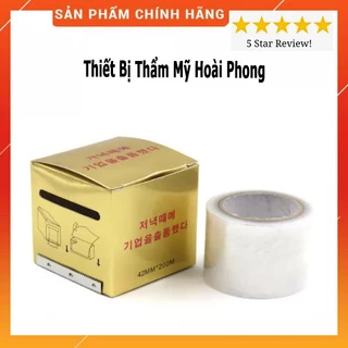 (Sale) Cuộn Nilong Hàn Quốc Dễ Bám, Màng Nilong Ủ Tê Lông Mày, Môi, Mí Kích Thước 4,2mmx(200 m/cuộn) (6mmx200)