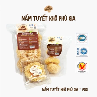 Nấm Tuyết Khô Cao Cấp - Nấm Phú Gia