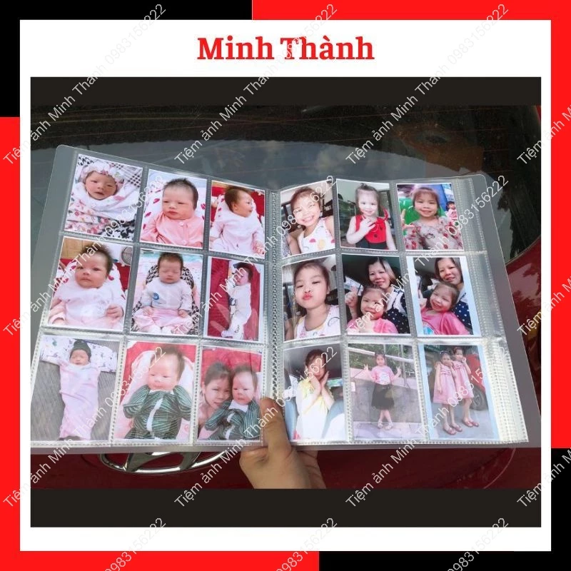 Album đựng ảnh 6x9 đựng được 288 - 396 - 720 ảnh tại Tiệm ảnh Minh Thành