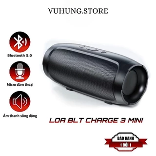 Loa bluetooth không dây Charge 3 Mini cắm usb thẻ nhớ, bass mạnh, nhỏ gọn, giá rẻ - VH