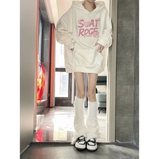 Áo Khoác Hoodie Nỉ Ngoại Chữ SOAT Hồng Nam Nữ Form Rộng Nón Rộng Trùm Đầu Unisex Chất Mềm Mịn - TP