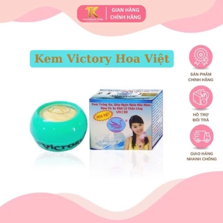 KEM HOA VIỆT VICTORY TRẮNG DA NGỪA NẾP NHĂN NÁM KHÍT LỖ CHÂN LÔNG 6G