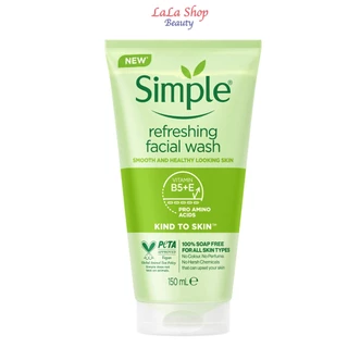 Sữa rửa mặt Simple Kind to Skin Refreshing Facial Wash