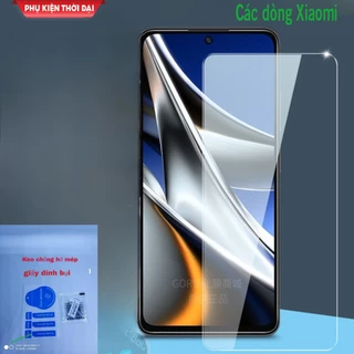 Kính cường lực Redmi K40 Gaming / K40 / K40 Pro / K40s / K50 / K50 Ultra / K50 Gaming trong suốt loại tốt không full