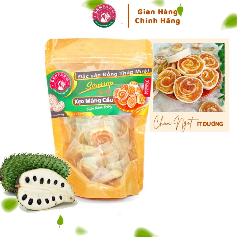Kẹo Mãng Cầu Senfarm Ít Đường