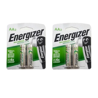 Pin Sạc AA Energizer 2000mAh Combo 2 vỉ