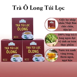 Trà Túi Lọc Ô long (20gói x 2gr) TÂN CƯƠNG XANH