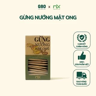 Gừng nướng mật ong - Nam Xanh - Hộp 80g