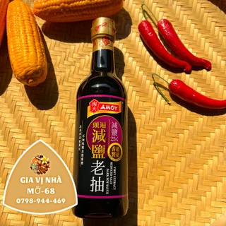 Nước tương ( xì dầu ) ngọt Amoy Hồng Kông- chai 550ml