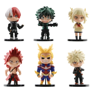 Mô hình My Hero Academia Học viện siêu anh hùng Shoto Todoroki Midoriya All Might Bakugo Kirishima Eijiro Toga Himiko