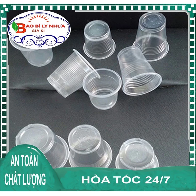 ly nhựa 140 ml ( 1 cây 50 cái )