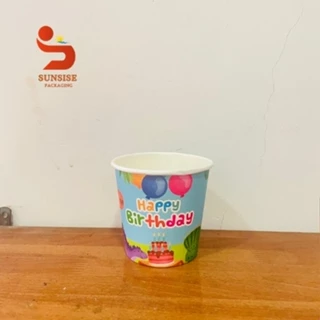 Ly Giấy In Hình 6oz- Lốc 50 Cái