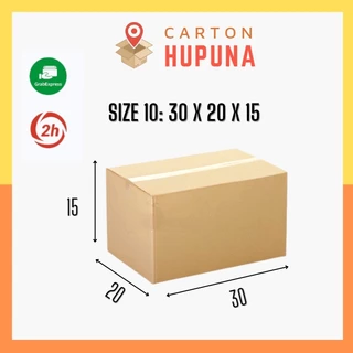 [FREESHIP] Combo 10 hộp carton 30X20X15 Giá Rẻ Đóng Hàng Mỹ Phẩm,Ba Lô,Đồ chơi,Giày Dép,Quần Áo Cầu Giấy Hà Nội