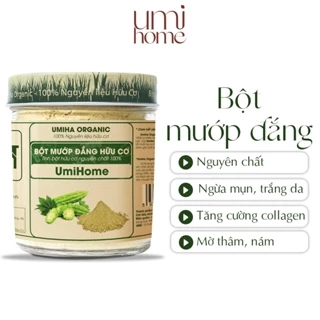 Bột đắp mặt nạ Mướp Đắng nguyên chất UMIHOME 135g dưỡng da, ngăn ngừa mụn hiệu quả