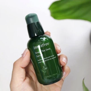 TINH CHẤT DƯỠNG TRÀ XANH INNISFREE GREEN TEA SEED SERUM 80ml tách set ko hộp giấy