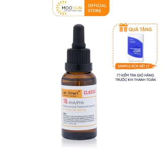 Serum 10% AHA/PHA Lab Smart giảm mụn, giảm viêm đỏ 30ml