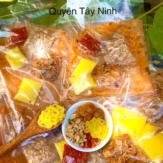 10 bịch -Bánh tráng Dẻo Tôm Bơ Sốt Me