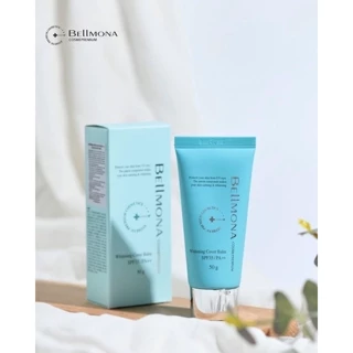 [BELLMONA/ HQ] Kem che khuyết điểm, chống nắng, sáng da SPF 35 Whitening Cover Balm Bellmona