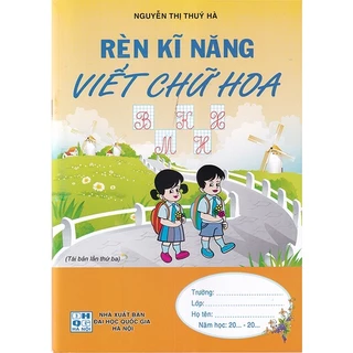 Sách - Rèn kĩ năng viết chữ hoa