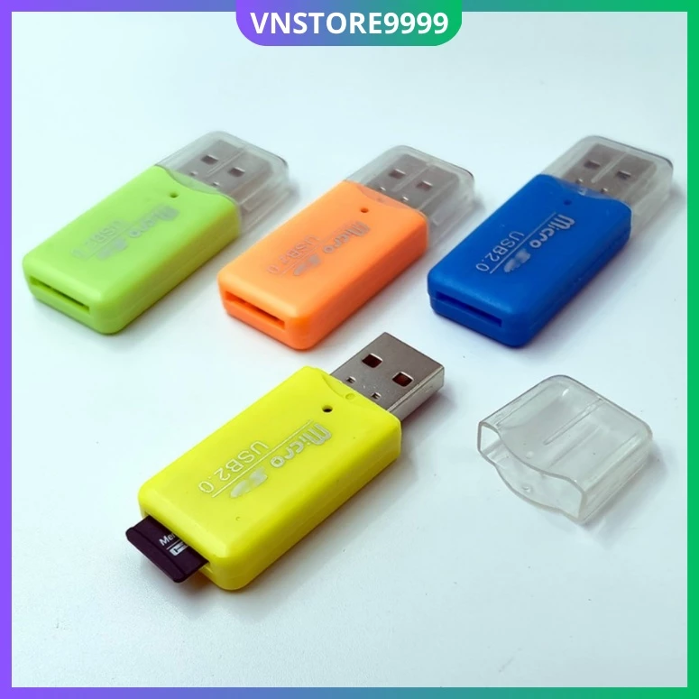 Đầu đọc thẻ nhớ Micro Sd cổng usb, đầu lọc thẻ nhớ mini dùng cho máy tính, laptop, otg, loa đài cắm là nhận