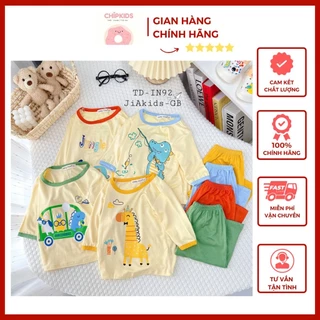 Bộ thun lạnh cho bé MINKY MOM lửng phối viền siêu xinh cho bé trai, bé gái [9-28kg]