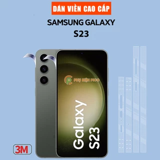 Dán viền Samsung S23 - Dán bảo vệ khung viền Samsung Galaxy S23 - 2 Bộ dán viền