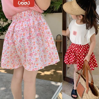 Mùa hè mới phiên bản Hàn Quốc của thời trang dễ thương thời trang chấm quần short thường ngày dành cho bé gái