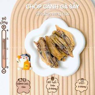 Treat Bánh Thưởng Cho Chó Chóp Cánh Gà Sấy Khô DOGGO Homemade Không Chất Bảo Quản 50G 100G Thức Ăn Cho Chó Thú Cưng