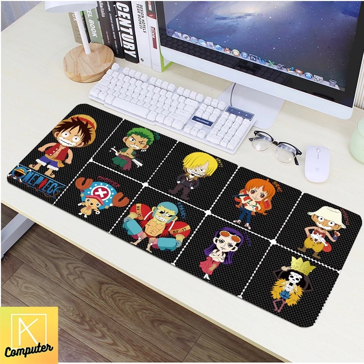 Lót chuột cỡ lớn 80x30 cm loại dày size lớn nhiều mẫu bo viền siêu bền - Anh Kỳ Store