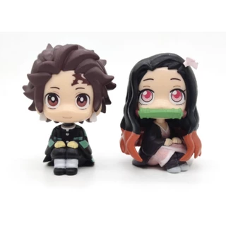 Mô Hình Kimetsu no Yaiba - Demon Slayer - Tanjirou Nezuko Chibi