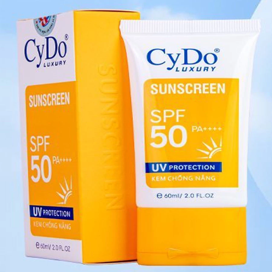 KEM CHỐNG NẮNG CYDO LUXURY SPF50 TUÝP 60ML