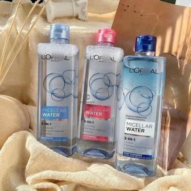 💦💦Nước tẩy trang L’Oreal Pháp 3 in 1 Micellar Water