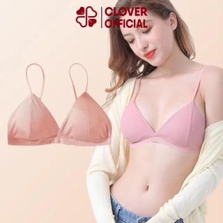 Áo Lót Nữ Cotton Nữ Nâng Đẩy Ngực, Áo Bra 2 Dây Cài Sau Dày Dặn - 812