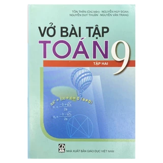 Sách - Vở bài tập Toán lớp 9 tập 2