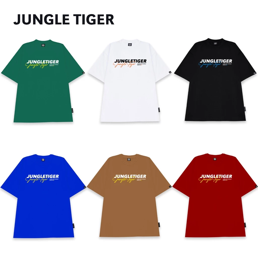 Áo Thun LocalBrand Unisex nam nữ JUNGLE TIGER Basic Tee - JT8317