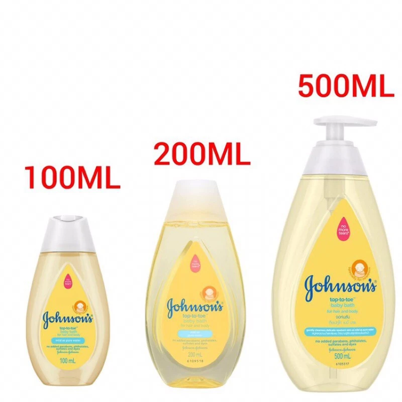 Tắm gội toàn thân 200ml BABY JOHNSON(Làm dầu gội và sữa tắm cho bé sơ sinh)